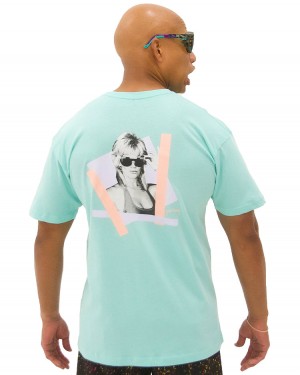 Pit Viper Ellipticals T-shirt Turkos | ZVA-941063