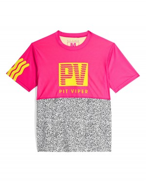 Pit Viper High Speed off Road Son of Beach SS Jersey Rosa Gula | BCZ-354970