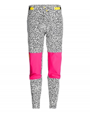 Pit Viper High Speed off Road Son of Beach DH Byxor Svarta Vita Rosa | CWZ-904286
