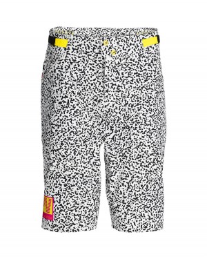 Pit Viper High Speed off Road Son of Beach MTB Shorts Svarta Vita | HCA-327845