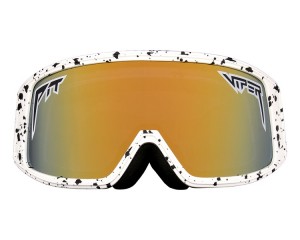 Pit Viper White Out The Gogglès Vita Svarta | SYO-621803